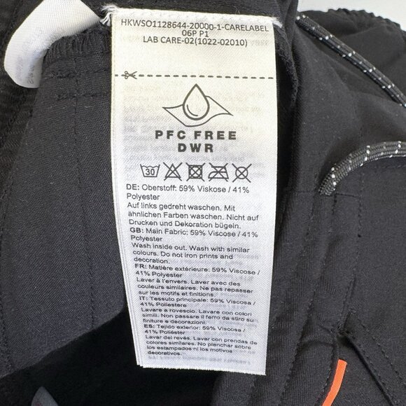 Mammut Massone Climbing Pants Womens Size US 6 Black High Rise Elastic Waist 30" - Picture 6 of 6